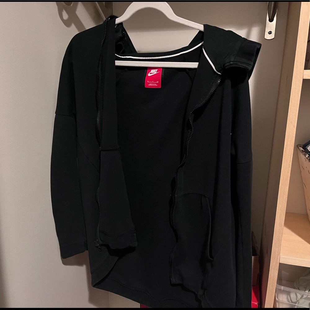 Nike Black Zip Up Track Jacket